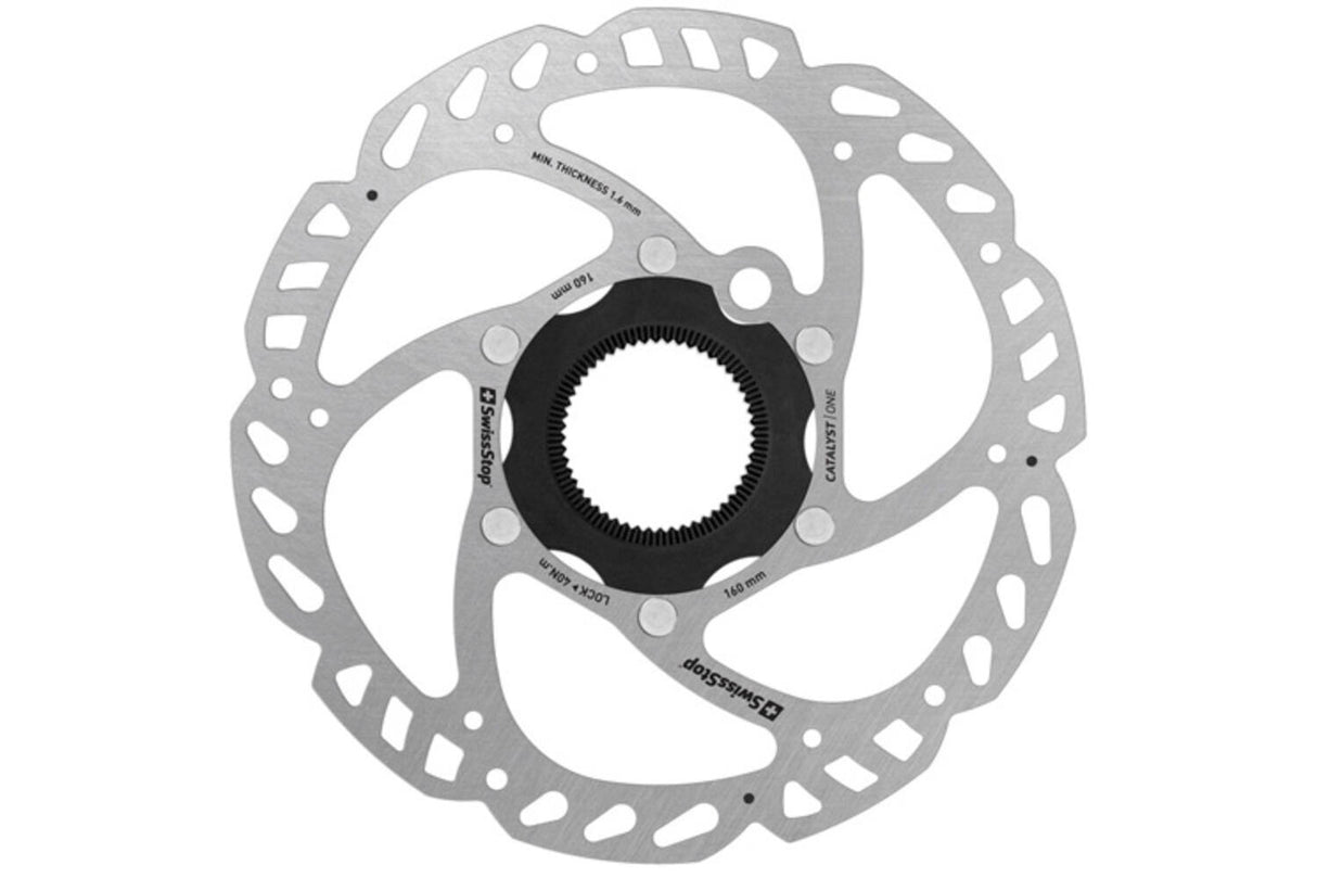 Swissstop - Bremsscheibe Katalysator ein Centerlock 160 mm