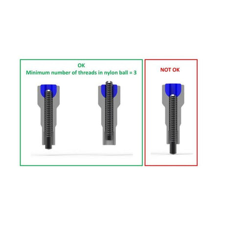 Alpina Spaak Nippel mit runden Kopf 14g 15,0 mm 4 FG 2.3 ABS Messing Silber (144 Stücke)