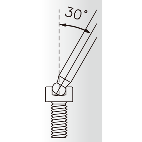 Icetoolz (buzaglo) Doppelkopfschlüssel Icetoolz 7m30 – 3 mm Innensechskantschlüssel