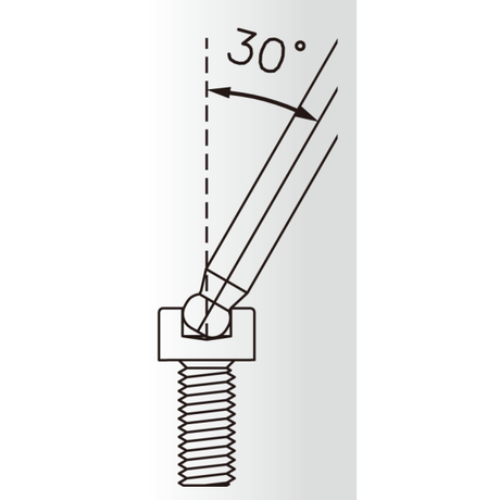 Icetoolz (buzaglo) Doppelkopfschlüssel Icetoolz 7m50 – 5 mm Innensechskantschlüssel