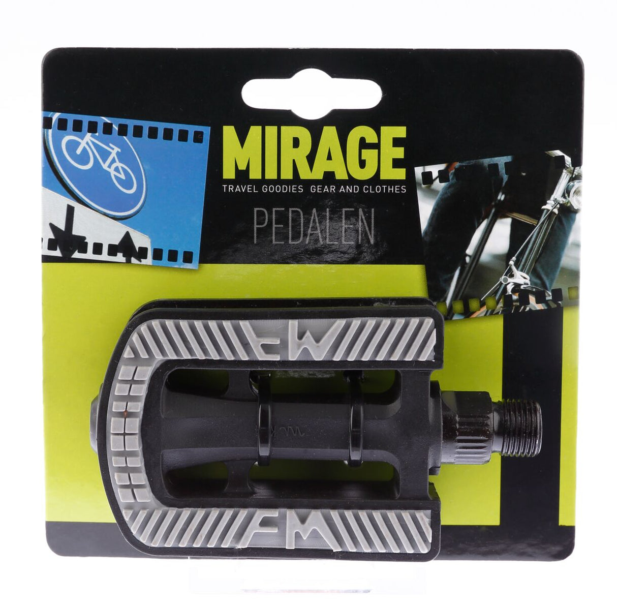 Mirage Tour Pedaler Plastik Anti -Slip Junior Blister