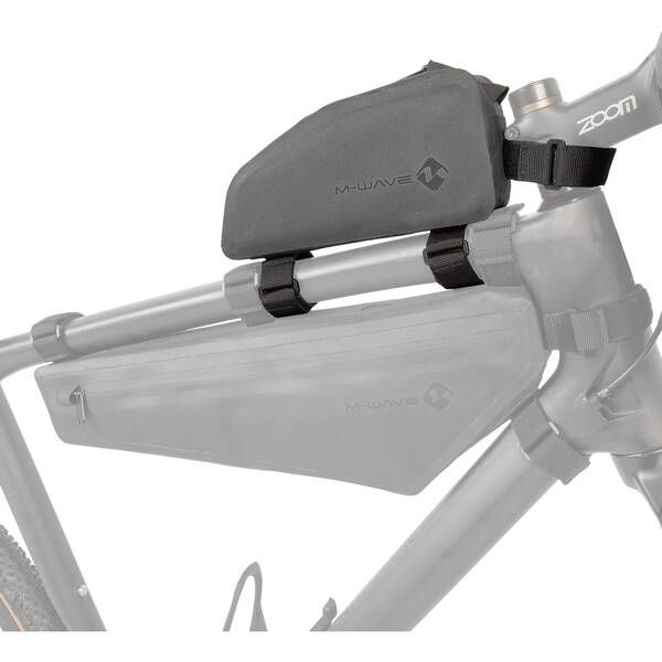 M-Wave Rahmentasche Rough Ride II Oberrohr 0,75 Liter – Schwarz
