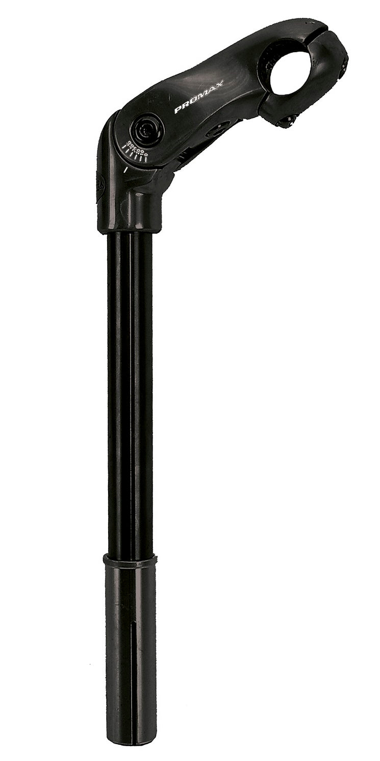 Pro Max Stiel Verstellbar 300 mm 22,2 25,4 + Adapter Schwarz
