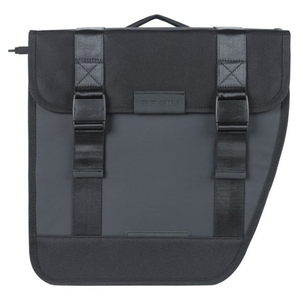 Basil Doppelte Fahrradtasche Tour wasserdicht mik 28 Liter 14 x 29 x 30 cm (2x) - schwarz
