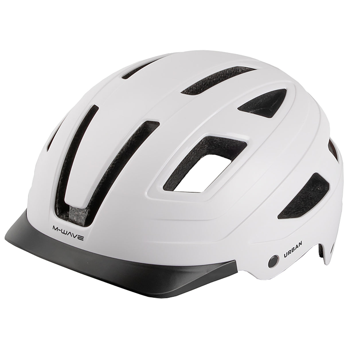 Urbana čelada M-Wave M-Wave z velikostjo svetlobe M 55-58cm Matt White