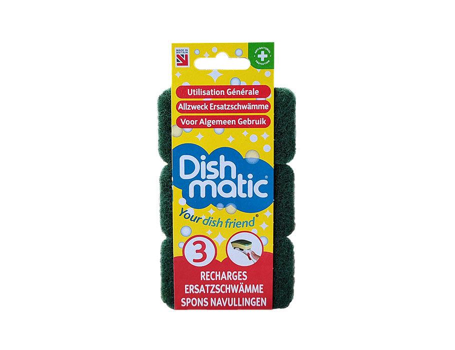 Dishmatic Nachfüllschwamm - grob - 3 Stk