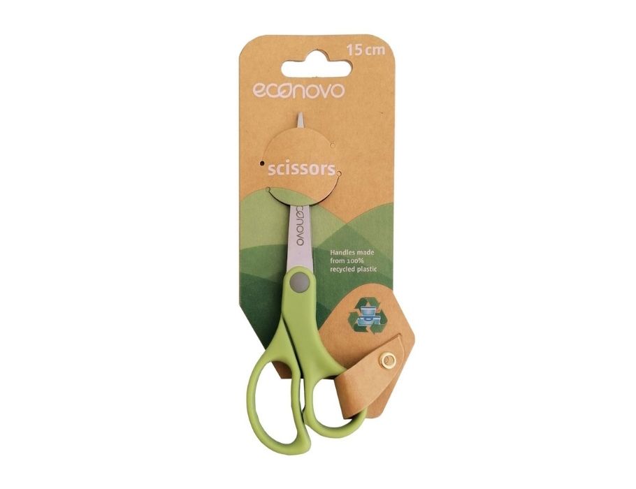 Econovo Schere - grün - 15 cm