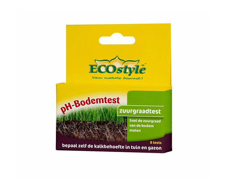 Ecostyle Bodentest pH -Säure Test 8st