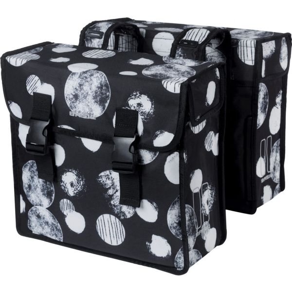 Basilikum Bag Mara XL Double | Kugel | Schwarz grau