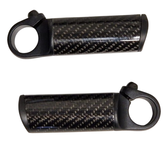 Aa+ aa+ carbon alu bar ends 80 mm 22.2 mm