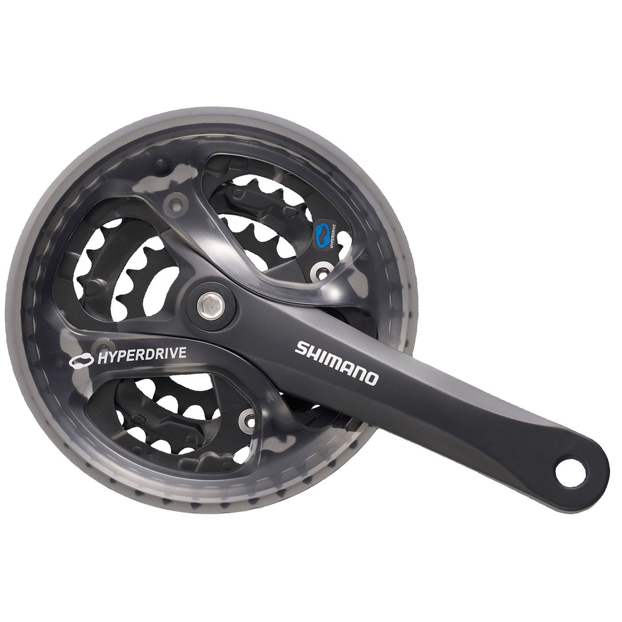 Shimano Kurbelgarnitur Kurbelgarnitur Acera M361 170 mm 7 8 Gang quadratisch schwarz