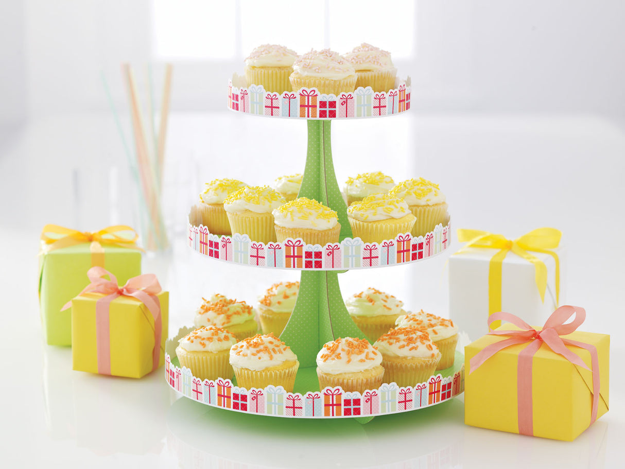 Martha Stewart • Moderner, festlicher Cupcake-Ständer