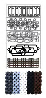 Perler • Perlenformen zum Aufbügeln in neutraler Mischung