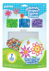 Perler • Blühende Blumen verschmolzenes Perlenset