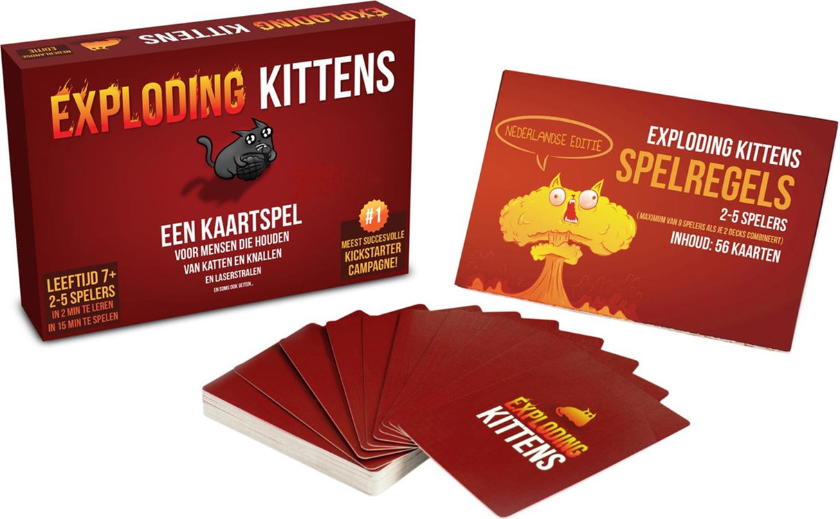 Explodierende Kätzchen-Kartenspiel