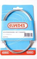 Elvedes Rem Binnenkabel 2250mm rustfrit stål Ø1.5mm T-Nippel (på kort)