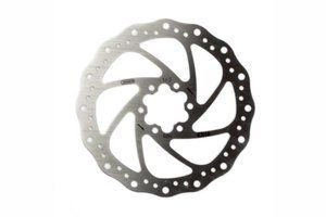 Elvedes Brake Disc 160 mm 6 hulstålsølv