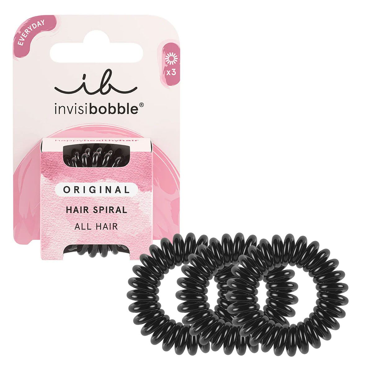 Invisibobble Original True Black 3 Stück