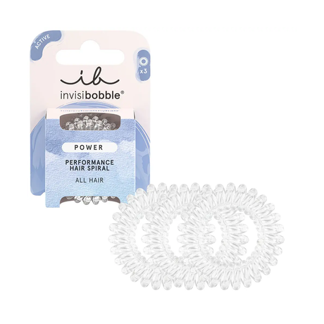 Invisibobble Power kristallklar 3 Stück