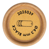 Elvedes Kabelkappen ø4,3 mm PVC – schwarz