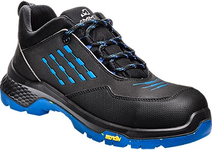 Emma safety footwear emma werkschoen crossforce d laag s3 | zwart blauw | maat 43 - 8715316154447