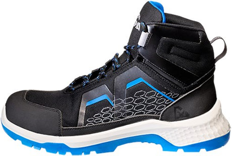 Emma safety footwear emma werkschoen crossforce fly xd hoog s3 | zwart blauw | maat 45 - 8715316154317