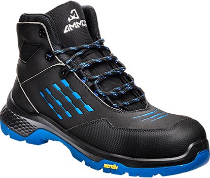 Emma safety footwear emma werkschoen crossforce xd hoog s3 | zwart blauw | maat 46 - 8715316154928