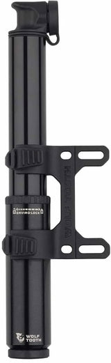 Wolf Tooth-Komponenten umfassen eine 85-cm³-Klickventilpumpe inkl. Rahmenhalterung