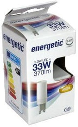 Enzo energetic led g9 3-33w 3000k mat - 2710060