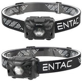 Entac LED-Stirnlampe Zoom 5 W Aluminium schwarz wiederaufladbar – 5700315