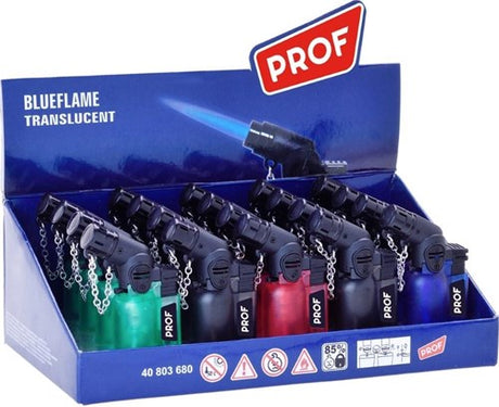 Enzo Feuerzeug, blaue Flamme, winddicht, 9920050