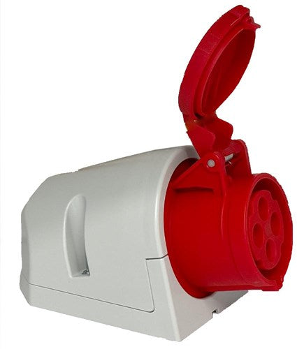 Enzo cee 4p 32a 400v Aufputz-WC rot - 6315166