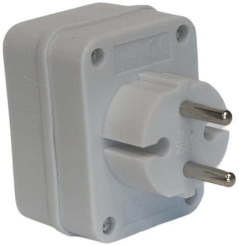 Enzo Dreifachstecker Euro weiß 6175902