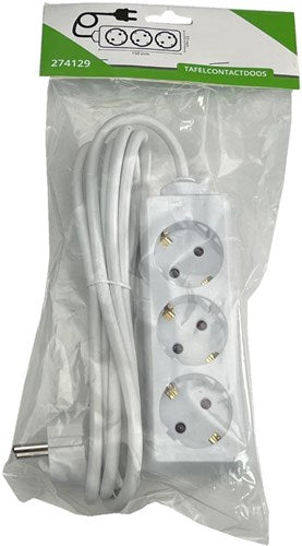 Enzo entac tcd ra 4-Wege-Kabel, 1,5 m, weiß, 6872560