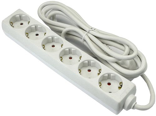 Enzo entac tcd ra 6-Wege 1,5 Meter Kabel weiß 6872620