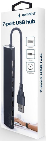Enzo gembird 7-poorts usb-hub met voeding 9510510