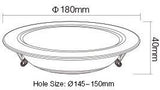 Enzo gembird draadloze optische muis usb wit zwart 9510043