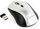 Enzo Gembird kabellose optische Maus schwarz silber – 9510036