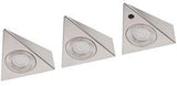 Enzo LED-Dreiecksstrahler-Set a3 | 7,5 W | IR-Sensor | 3000k | Geschichte Stahl - 5018355