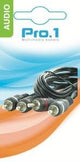 Enzo pro-1 audio 2 tulp male -> 2 tulp male 10 meter - 9206100