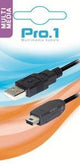 Enzo pro-1 usb kabel a-male -> b-mini male 1,8 meter - 9280195