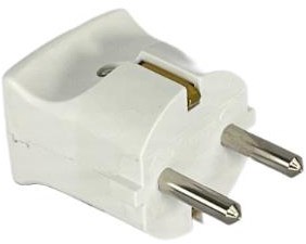 Enzo Schukostecker polarweiß Kupplung 6141021