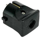 Enzo Schutzkontaktstecker, schwarze Kupplung 6141000