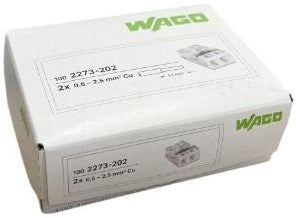 Enzo Wago Schweißklemme 2x0,5-2,5mm Trans White DS100 - 4047222