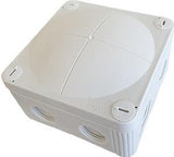 Enzo Wiska Kabelbox Wiska 407 + Kabelverschraubungen 95x95x60mm 4034005