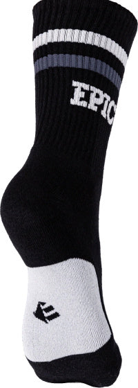Epische Sportsocken Schwarz Größe 34 37