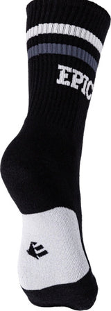 Epische Sportsocken Schwarz Größe 38 41