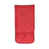 Erbe Solingen 3-teiliges Maniküre-Etui mit Druckknopfverschluss rot (erbe9014)