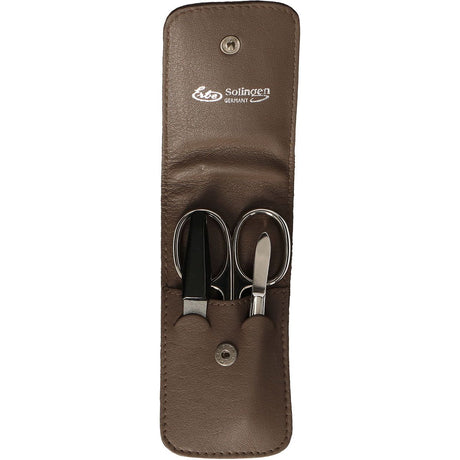 Erbe Solingen 3-teiliges Maniküre-Etui Taupe (erbe9208)