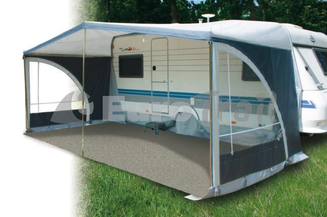 Eurotrail Camptex Zelt Teppich 300 x 400 cm PVC -Nylonblau